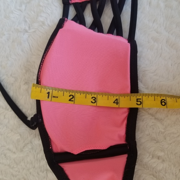 Victoria's Secret Pink criss-cross bandeau bikini - Picture 4 of 13